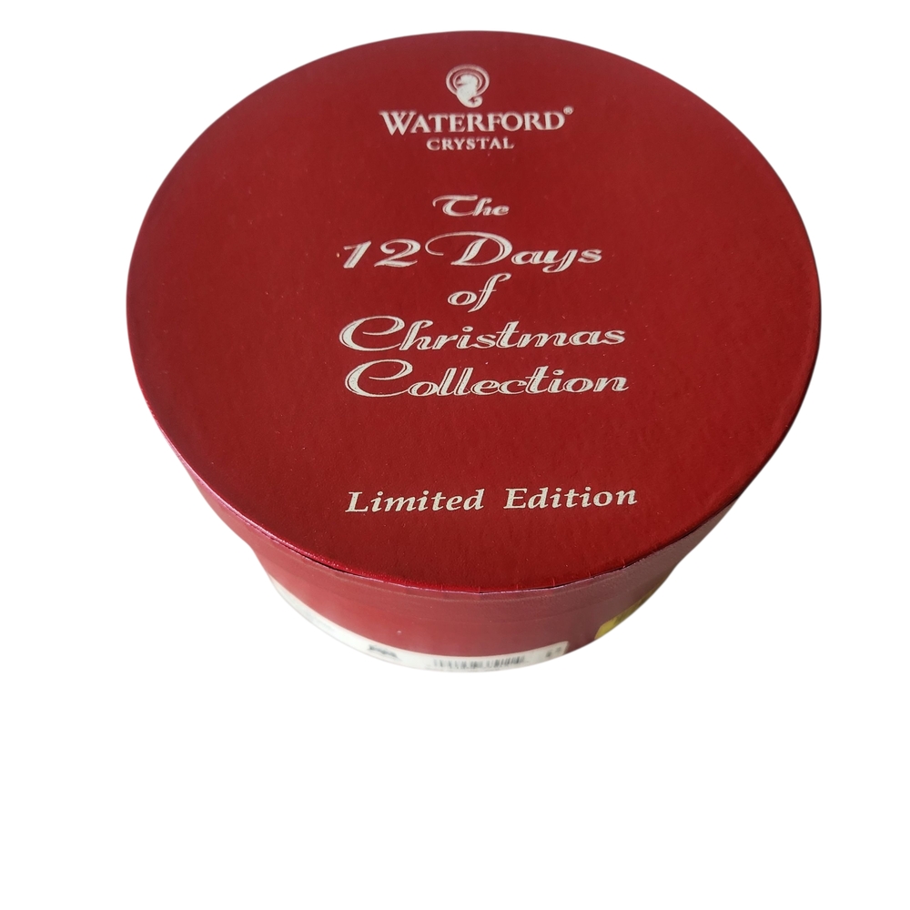 Waterford Crystal 12 Days of Christmas Partridge Bell Limited Edition